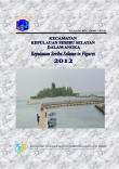 Kecamatan Kepulauan Seribu Selatan Dalam Angka 2012