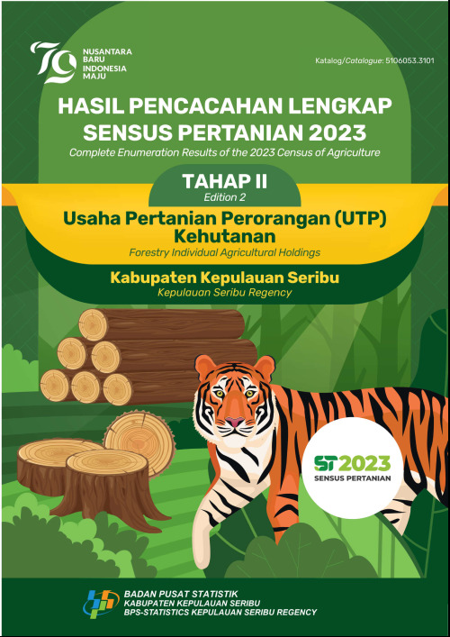Hasil pencacahan Lengkap Sensus Pertanian 2023 Tahap II Usaha Pertanian Perorangan (UTP) Kehutanan Kabupaten Kepulauan Seribu